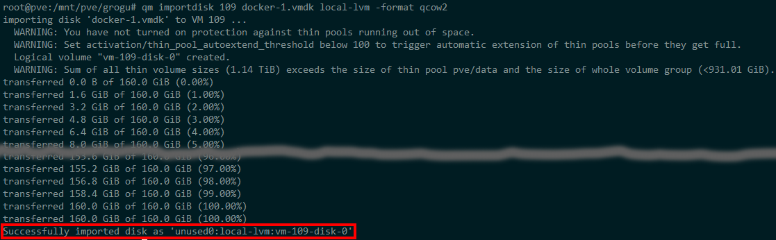 Migrate VMware to Proxmox