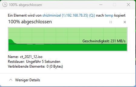 Benchmark read Qnap TS-464-4G Kingston NV2 NVMe PCIe 4.0 SSD 2000G M.2 (SNV2S2000G) 4TB Seagate Barracuda 5400 U/Min (ST4000DM004)