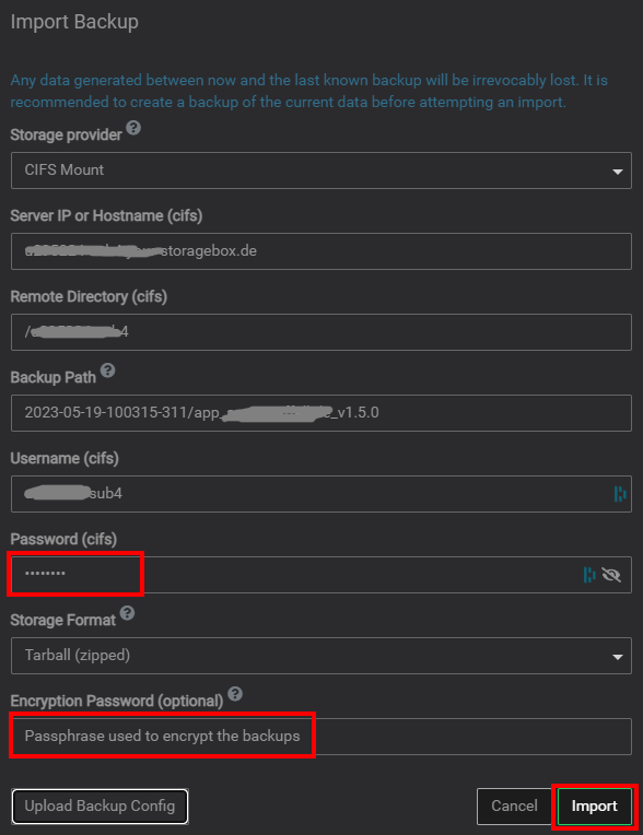 Migrate Cloudron Apps to a new server